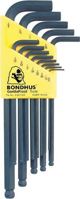 Bondhus Σετ 22 Κλειδιών Allen, Μετρικά & Ίντσας, Επαγγελματικά Κλειδιά με Μπίλια ProTanium, BO20199