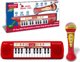Bontempi BONTEMPI μίνι πληκτρολόγιο και μικρόφωνο καραόκε, 602120 14234103 47663319346