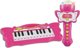 Bontempi Girl Keyboard με Μικρόφωνο για Καραόκε - Ροζ Ηλεκτρονικό Πληκτρολόγιο για Παιδιά