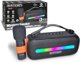 BONTEMPI TECH ασύρματο ηχείο με ασύρματο μικρόφωνο & φώτα RGB, 491050