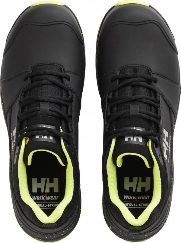 Μπότες HELLY HANSEN Barcode MXR Low S3S, μαύρο/κίτρινο 44