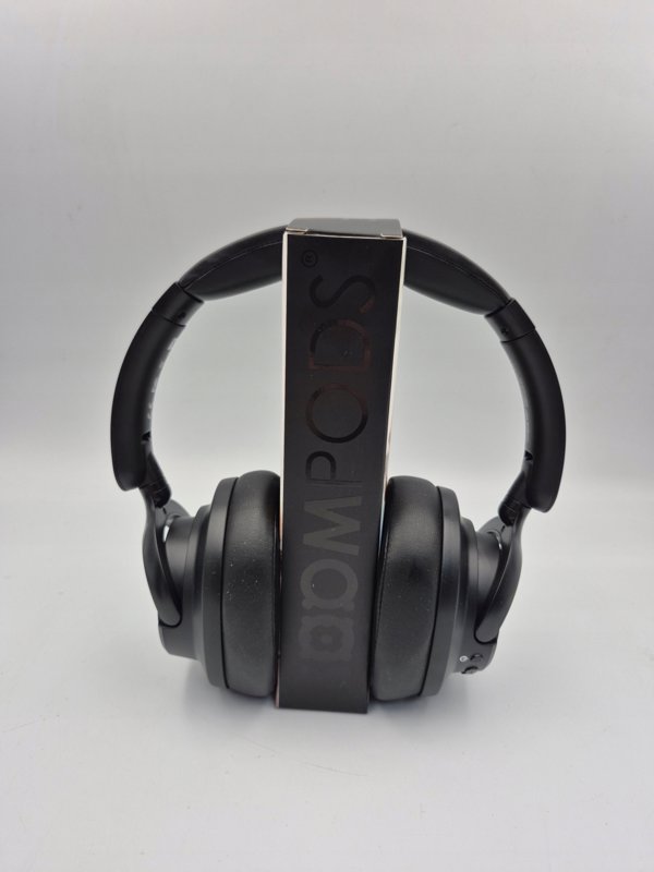 Boompods Headpods ANC+ Ασύρματα Ακουστικά Over-Ear με Noise Cancelling, Μαύρο