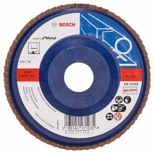 Λειαντικός δίσκος Bosch X551 P80 125mm πλαστικός (2608607367)