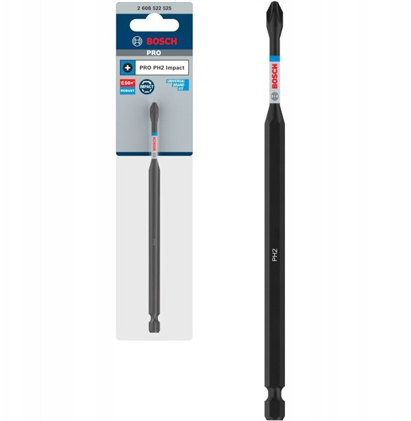 Μύτη κατσαβιδιού PRO PH2 Impact BOSCH