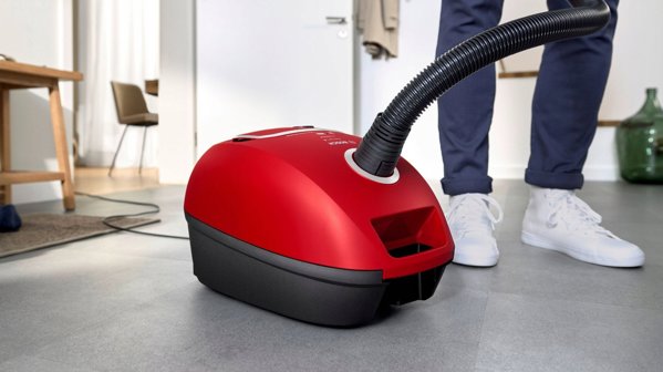 Bosch BGB41PET1 Σειρά 4, Ηλεκτρική σκούπα με σακούλα, ProAnimal, Κόκκινο