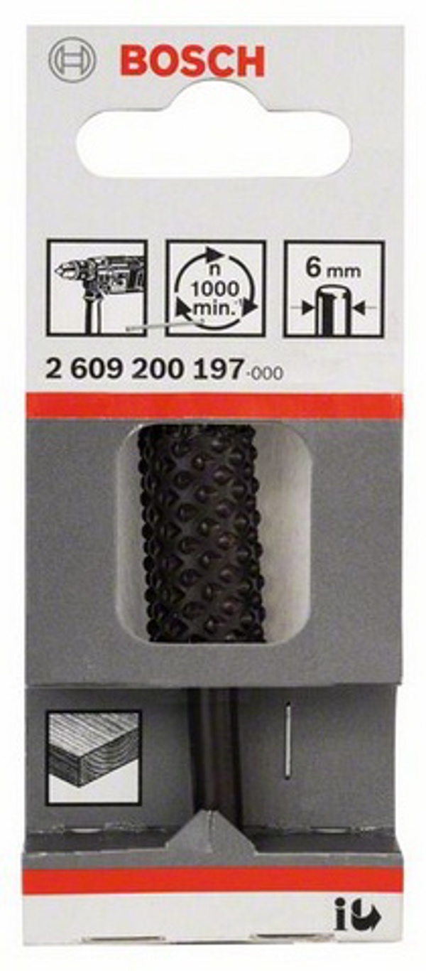 Φρέζα χειρός Bosch στρογγυλή (2609200197)