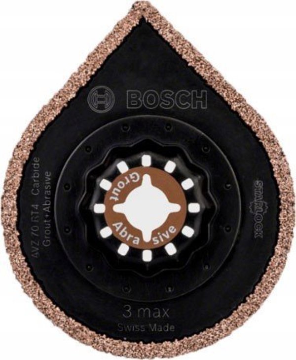 Bosch Expert AVZ 70 RT4 Carbide-RIFF Εξάρτημα Αφαίρεσης Αρμόστοκου & Λειαντικό, για Πολυεργαλείο Starlock