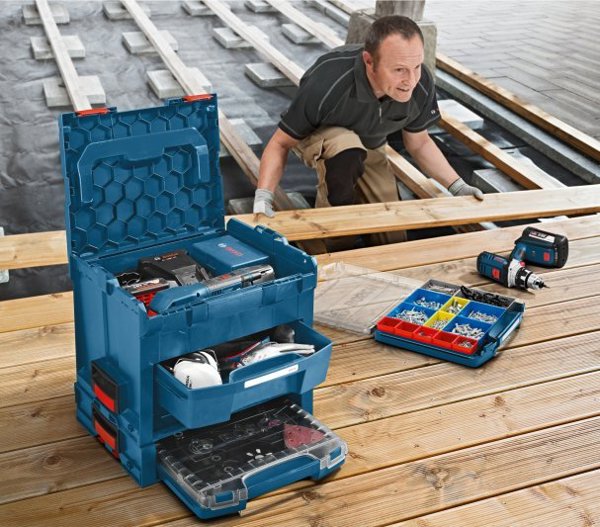 Εισαγωγή Bosch Bosch L-Boxx για GKT 55 GCE (μαύρο, για L-BOXX 374)