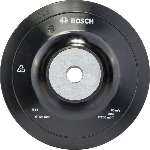 Bosch Rubber disc M14 125mm (1608601033)