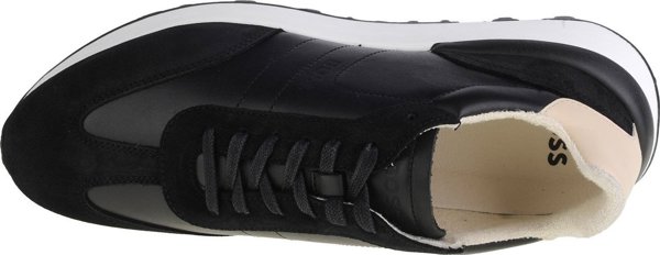 Boss Παιδικά Sneakers J29298-09B από Γνήσιο Δέρμα, Μαύρα, Μέγεθος 31