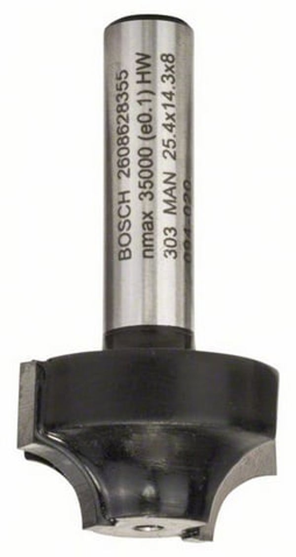 Φρέζα σχήματος Bosch E R6,325,4 HM (2608628355)