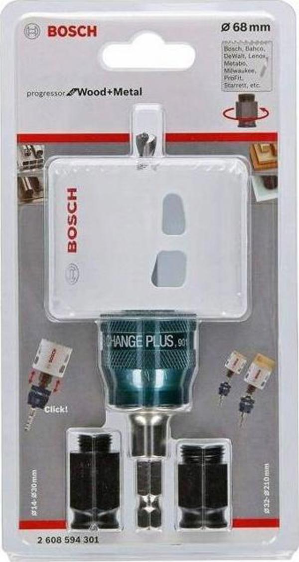 Bosch Bosch 68mm BiM Progressor Hole Saw Starter Kit