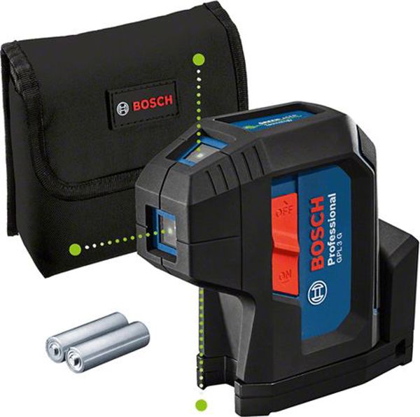 Bosch GPL 3 G σημειακός λέιζερ πράσινος 30 μ 8851611 4059952524856