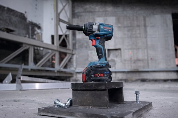 Bosch GDS 18V-750 C Επαγγελματικό Μπουλονόκλειδο Μπαταρίας 1/2" 750Nm με 2 Μπαταρίες 8.0Ah & Bluetooth Connectivity