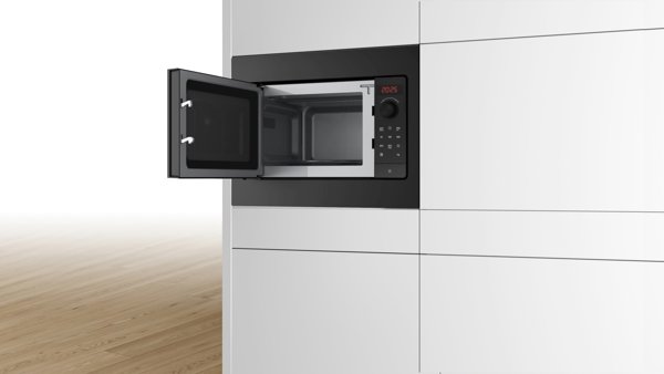 Bosch BFL523MB4 Microwave Oven, Built-in, 800W, 20L, White | Bosch
