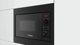 Bosch BFL523MB4 Microwave Oven, Built-in, 800W, 20L, White | Bosch