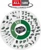 Σετ εκκίνησης Bosch Bosch 18V (PBA 2.0Ah + PBA 4.0Ah + AL 18V-20), φορτιστής (μαύρο, 2x μπαταρία + φορτιστής, POWER FOR ALL ALLIANCE)