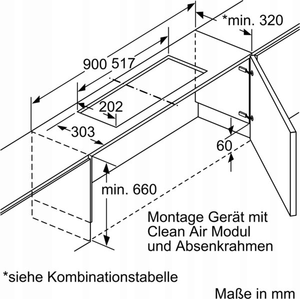 Μονάδα Bosch CleanAir Bosch DWZ1IX1C6 13831337 4242010000000