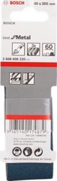 Σετ λειαντικών ταινιών Bosch 40x305mm κόκκωση 60 2608606220 /3τμχ./