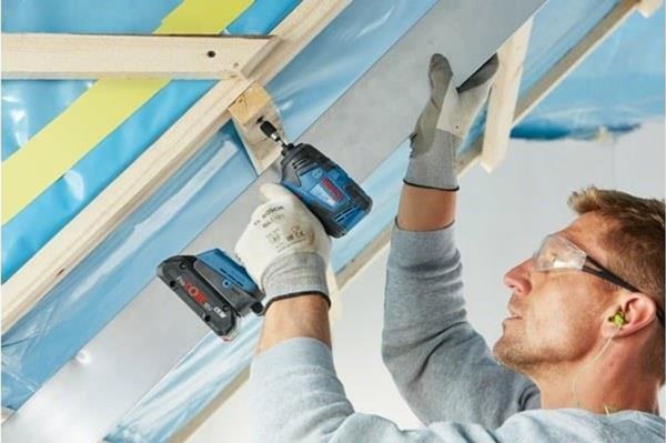 Μπαταριοκίνητο κρουστικό κλειδί Bosch Bosch GDR 18 V-200 C - 06019G4102