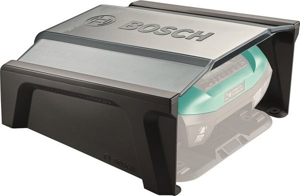 Bosch Γκαράζ για Ρομποτικό Χλοοκοπτικό Indego, Προστατευτική Στέγη με Διαφανή Οροφή