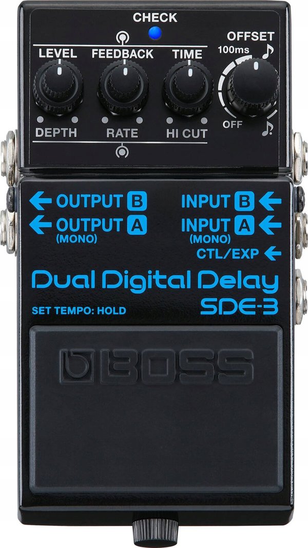 Boss SDE-3 Διπλό Ψηφιακό Πεντάλ Delay