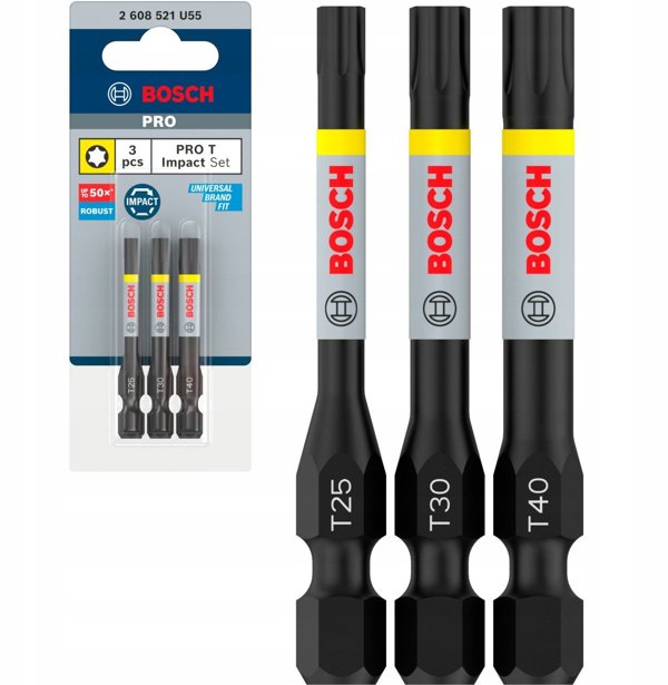 Σετ άκρων βιδώματος PRO T Impact BOSCH