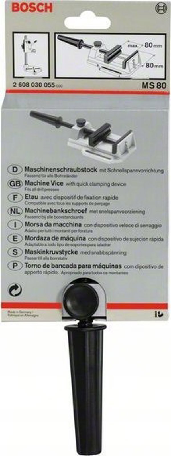 Bosch Machine vice MS 80, Bosch 2608030055