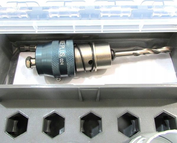 Bosch Bosch hole saw set Special for Sheet Metal Electrics, 22-64mm, 9-piece (in case)