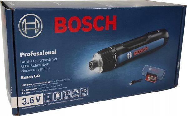 Κατσαβίδι Bosch GO 3.0 USB-C 3.6 V 06019H2201