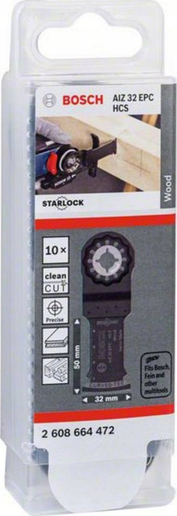 Bosch Bosch HCS plunge saw blade AIZ 32 EPC Wood (10 pieces)