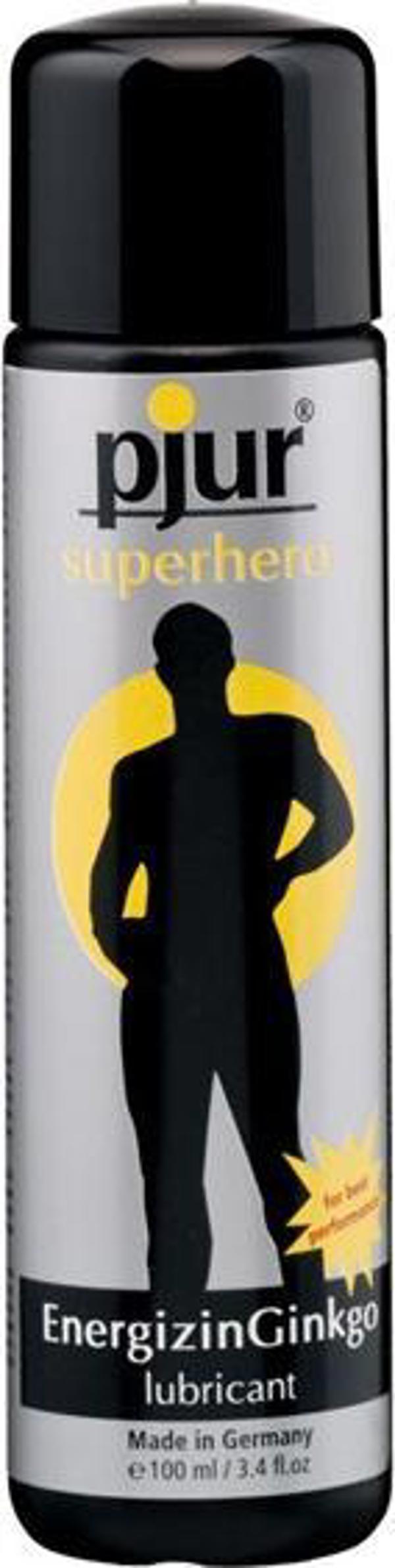 BoT ΖΕΛ-PJUR SUPERHERO GLIDE 100ML.ENERGIZINGINKGO ΛΙΠΑΝΤΙΚΟ