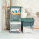 Rotho Κουτί Αποθήκευσης με Ρόδες Evo Safe, 65 L, Διάφανο