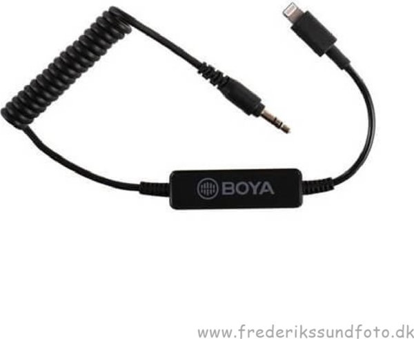 Προσαρμογέας Boya Boya 3,5mm - Lightning 35C-L