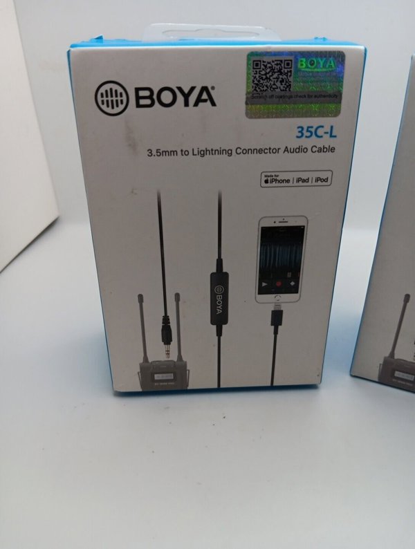 Προσαρμογέας Boya Boya 3,5mm - Lightning 35C-L