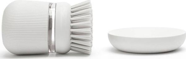 Βούρτσα Brabantia με δοσομετρητή υγρού SinkSide, ανοιχτό γκρι (302640)