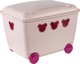 Branq Κουτί αποθήκευσης παιχνιδιών 55L Teddy ροζ (BX10036)