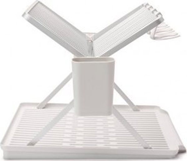 Brabantia Brabantia Πτυσσόμενη σχάρα στεγνώματος πιάτων Μεγάλο σκούρο ανοιχτό γκρι 13332727 8710755139444