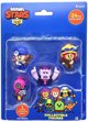 BRAWL STARS Figures 5-pack Series 1, 5 cm
