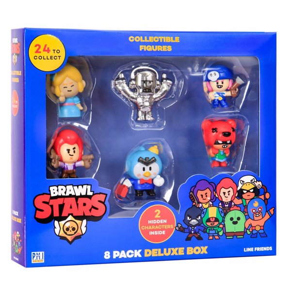 BRAWL STARS Figures 5-pack Series 1, 5 cm