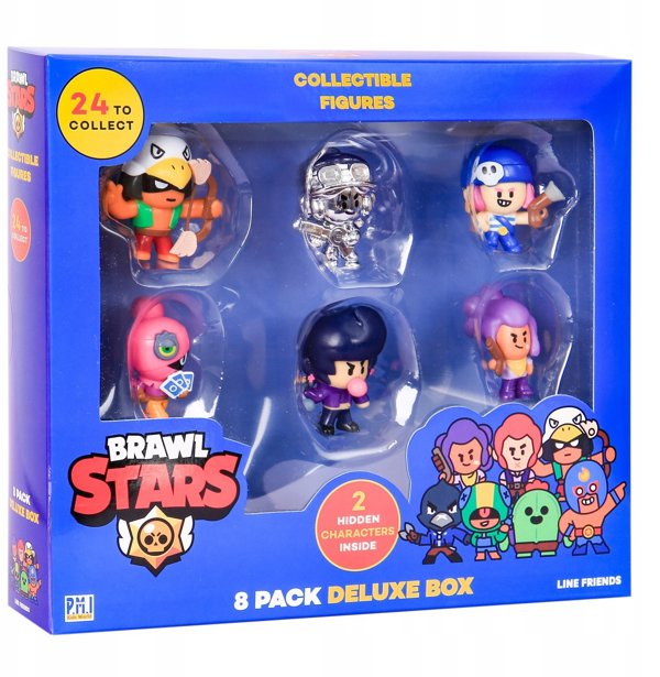 BRAWL STARS Figures 5-pack Series 1, 5 cm