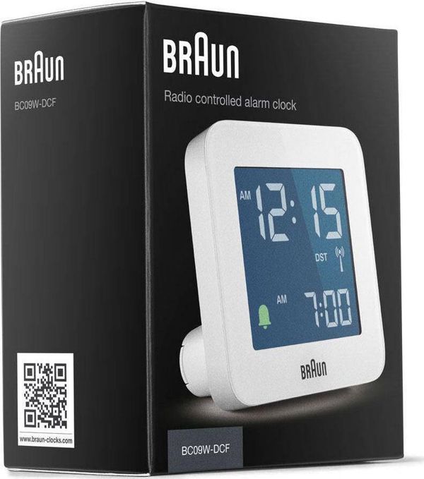 Ραδιοελεγχόμενο ξυπνητήρι Braun BC09W-RC DCF77