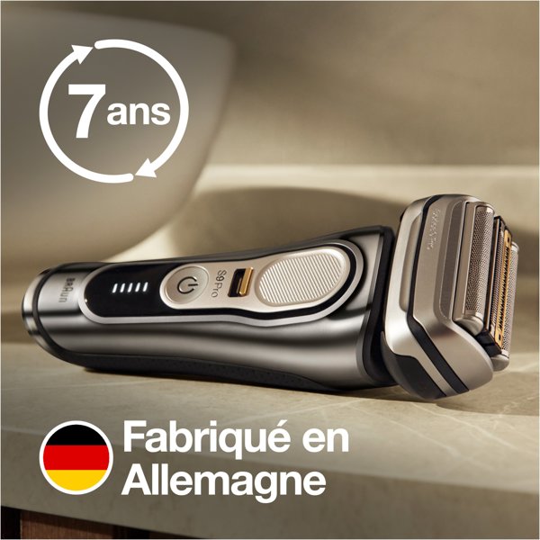 BRAUN Series 9 Pro 81747620 ξυριστική μηχανή Ξυριστική μηχανή με φύλλο Κοπτικό Χρώμιο