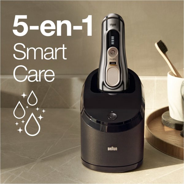 BRAUN Series 9 Pro 81747620 ξυριστική μηχανή Ξυριστική μηχανή με φύλλο Κοπτικό Χρώμιο