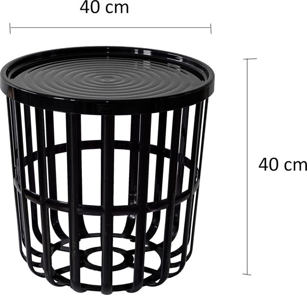 Branq Τραπέζι Zen μαύρο Branq 1850