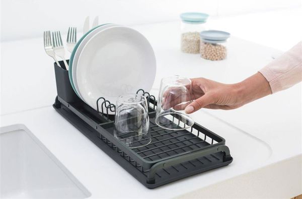 Brabantia Στεγνωτήρας για νεροχύτη compact ανοιχτό γκρι 117282