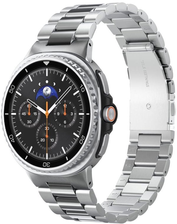Spigen Modern Fit Band Μπρασελέ για Samsung Galaxy Watch 8 / Classic 40/44/46mm, Ασημί