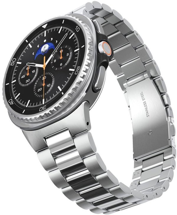 Spigen Modern Fit Band Μπρασελέ για Samsung Galaxy Watch 8 / Classic 40/44/46mm, Ασημί