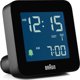 Braun BC09-DCF Ψηφιακό Ξυπνητήρι LCD, Τετράγωνο, Μαύρο, 75.5mm