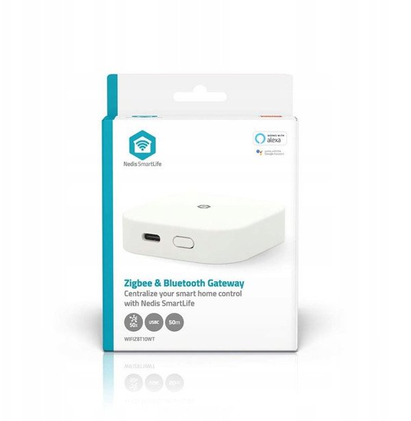 Bramka sieciowa Nedis Zigbee 3.0 USB WIFIZBT10WT